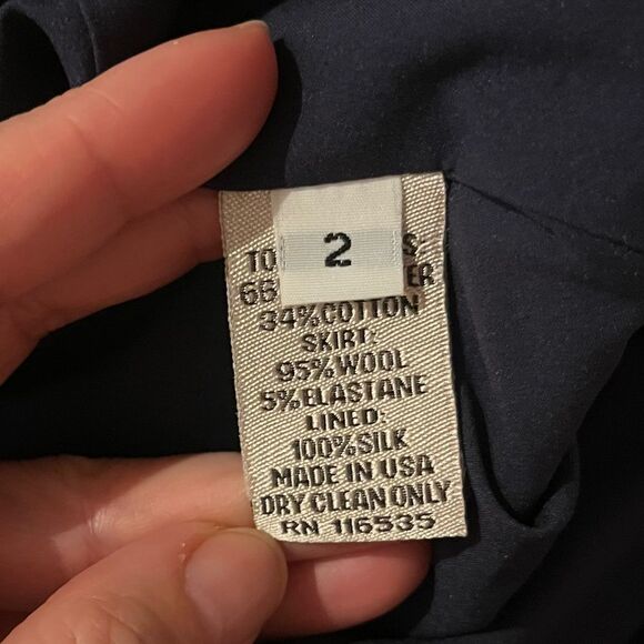 Lela Rose Pebble Print Mixed Media Mini Dress 2 - Picture 15 of 15